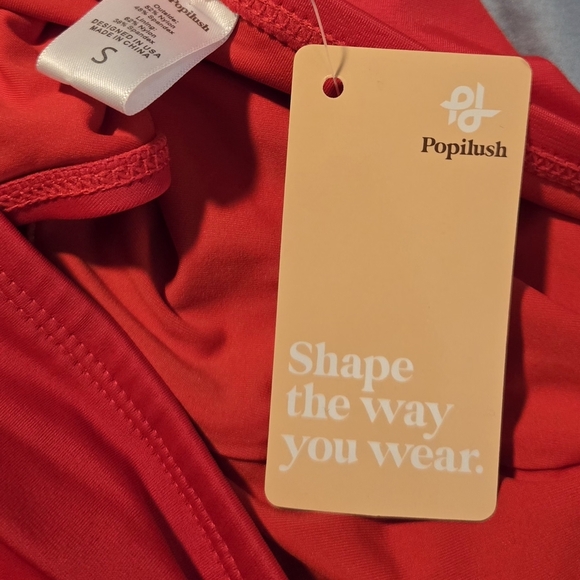 Shapewear Ruched High Waist Sculpting Bikini Bottom #643 - Picture 2 of 8